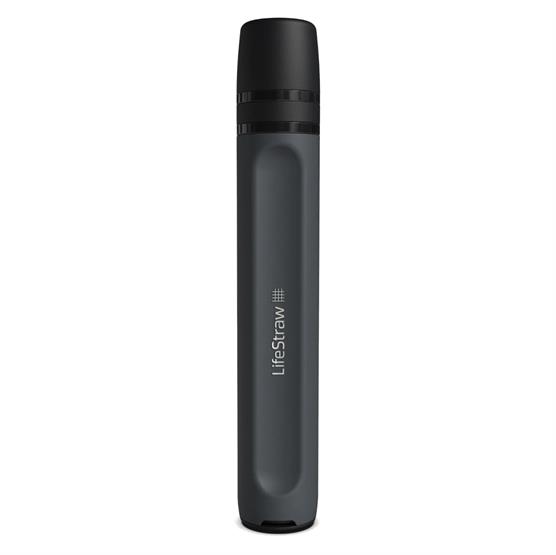 Lifestraw Peak Personal Water Filter Straw Dark Mountain Grey