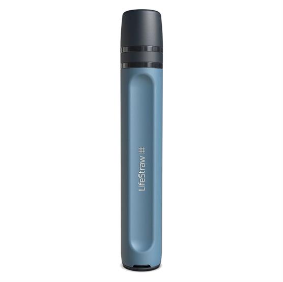 Lifestraw Peak Personal Water Filter Straw Mountain Blue