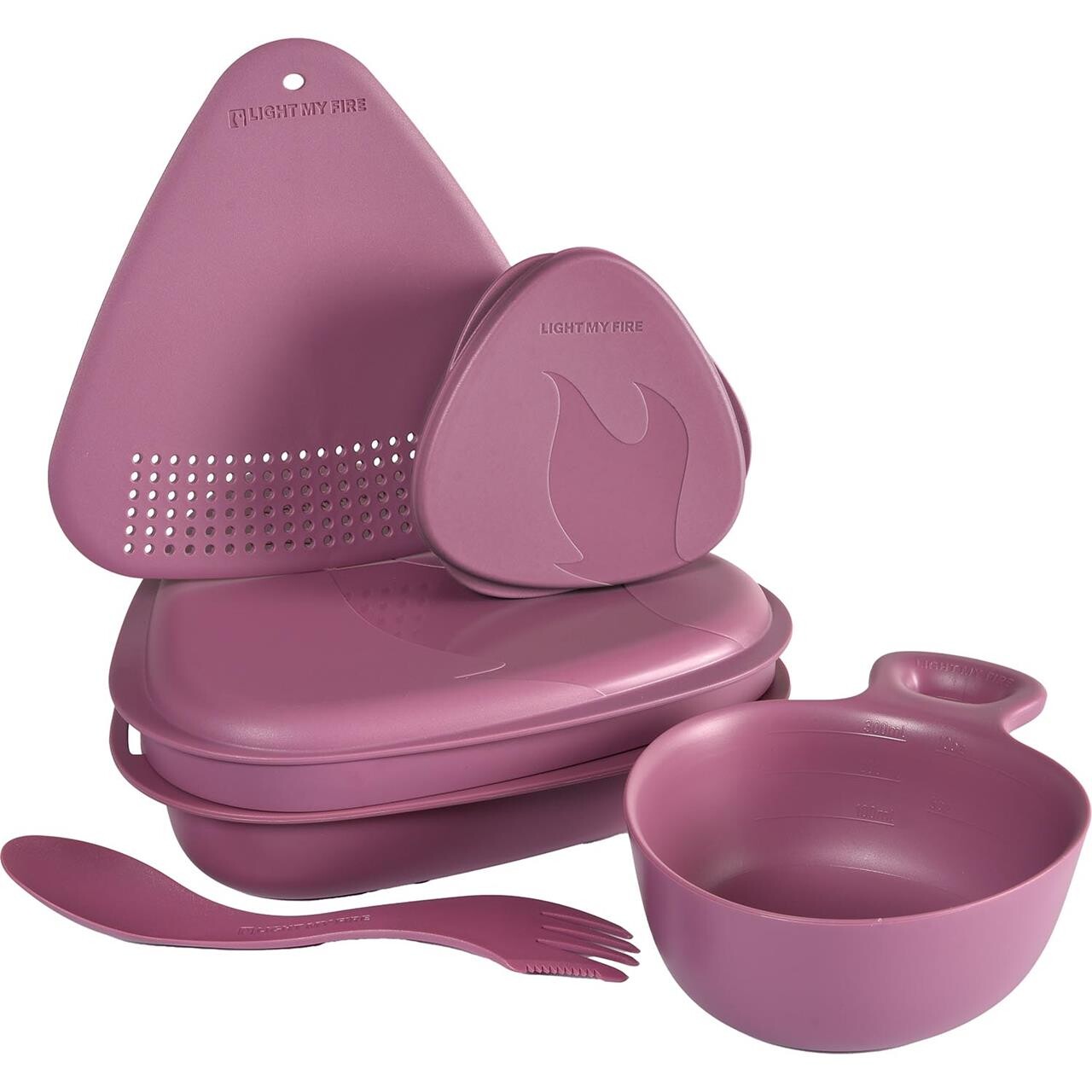 Light Fire Outdoor Mealkit Lilla Misty Purple