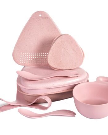 Light Fire Outdoor Mealkit Madkasse Med Tilbehør Dusty Pink