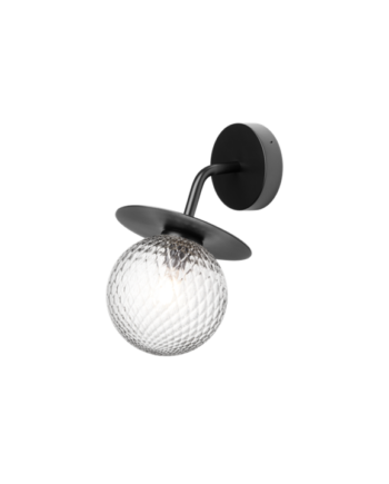 Liila Outdoor Væglampe Sort Klar