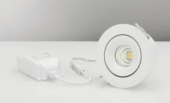Malmbergs Outdoor Led Downlight 230v Hvid Ip23