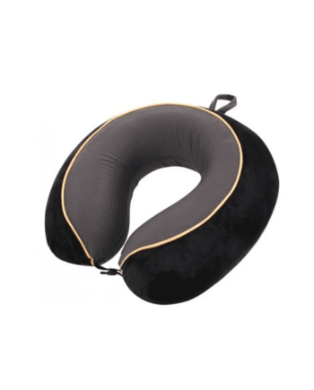 Memory Foam Rejsepude  Black Grey Travelsafe