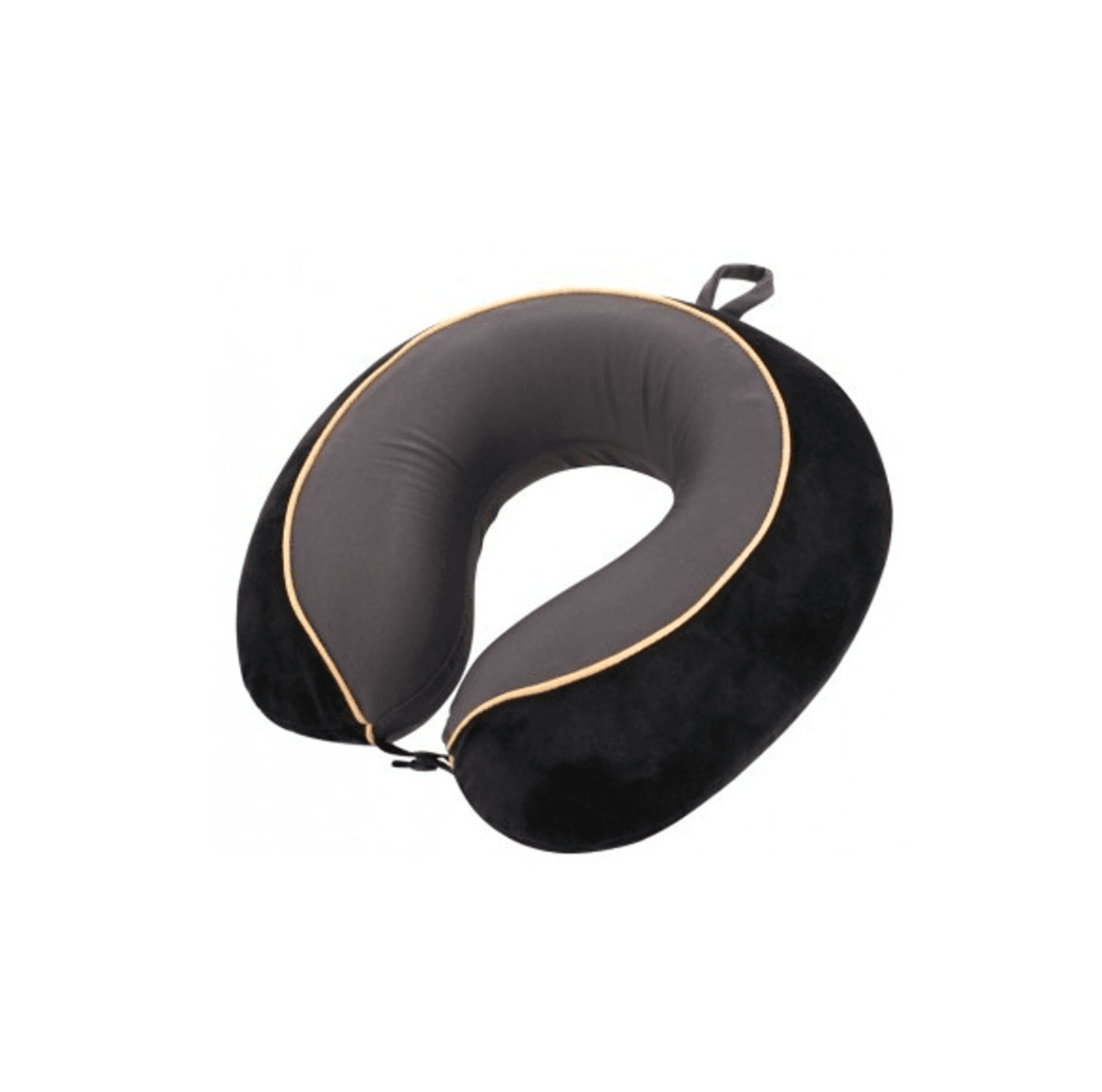 Memory Foam Rejsepude Black Grey Travelsafe