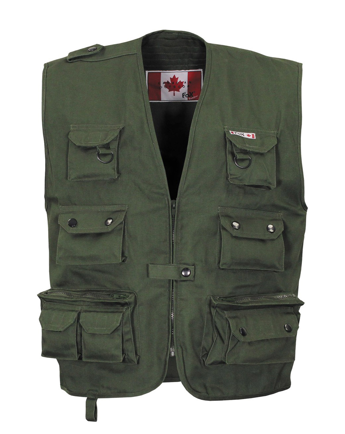 Mfh Outdoor Vest Ekstra Kraftig Oliven