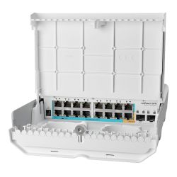 Mikrotik Crs318 1fi 15fr Out Outdoor 18p Switch Poe And Sfp