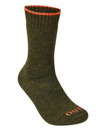 Mjm Calzini Outdoor Quarter Wool Mix Sock Green