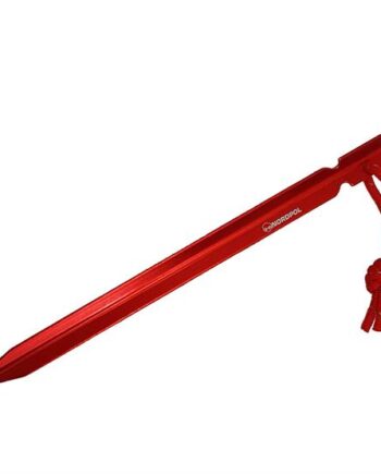 Nordpol Stk Pløk Aluminium Snor Rød