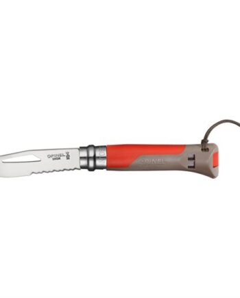 Opinel No08 Outdoor Rød