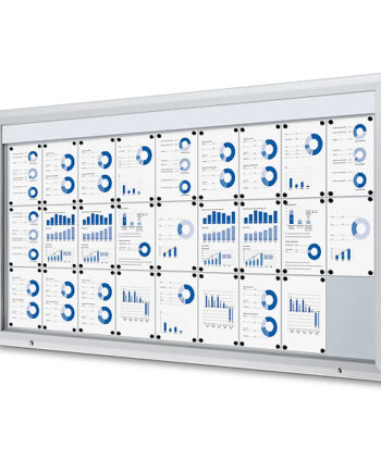 Opslagsskab Premium Led Udendørs Med Magnettavle 27xa4