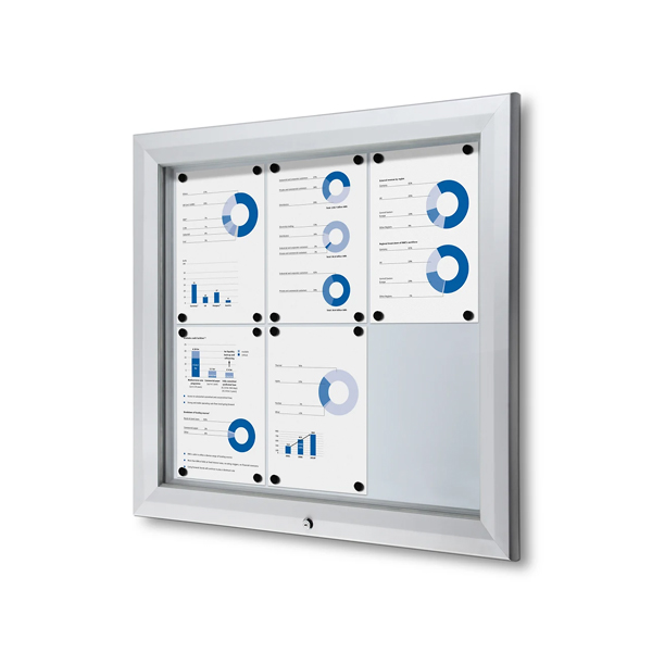 Opslagsskab Premium Udendørs Med Magnettavle 6xa4