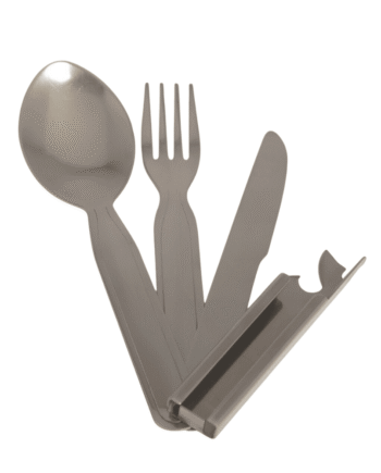 Outdoor Bestik  Army Stk Rustfrit Stål Mil Tec