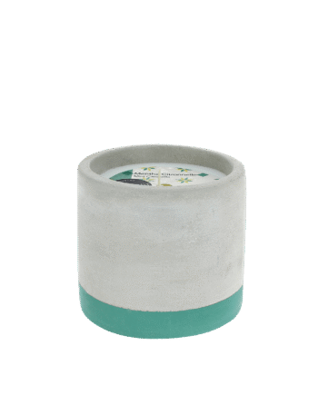 Outdoor Duftlys  Citronella   Mynte Myggeafvisende Duftlys Betonkrukke Blf Studiobuus