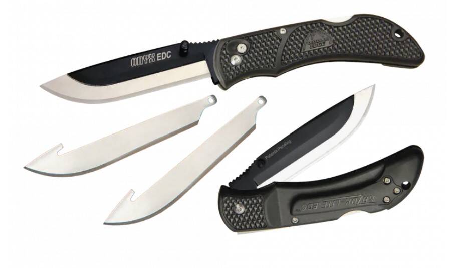 Outdoor Edge Razor Lite Edc Foldekniv Sort