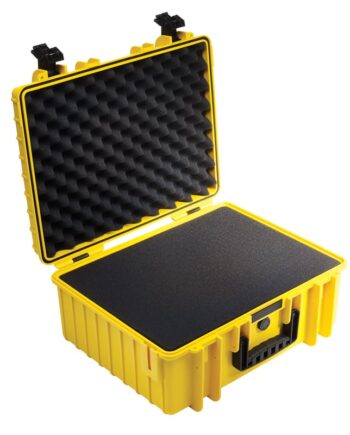 Outdoor Kuffert Gul Med Skum Polstring 475x350x200 Volume: Model: 6000