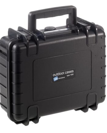 Outdoor Kuffert Sort Med Skum Polstring 250x175x95 Volume Model: 1000