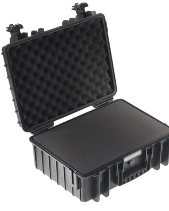 Outdoor Kuffert Sort Med Skum Polstring 430x300x170 Volume: Model: 5000