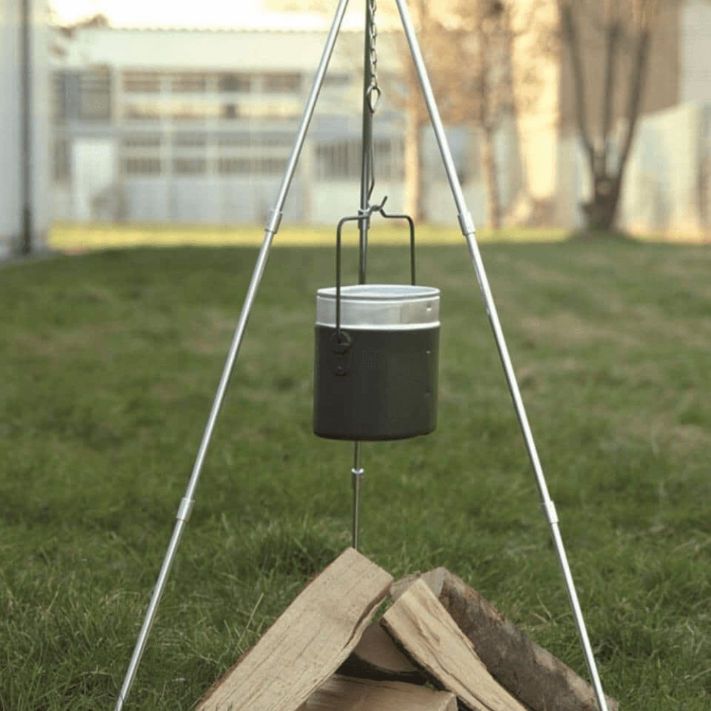 Outdoor Madlavning Tripod For Cook Pot Mil Tec