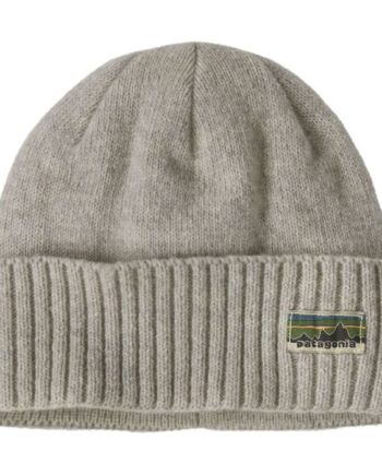 Patagonia Brodeo Beanie Legacy Label:crisp Grey