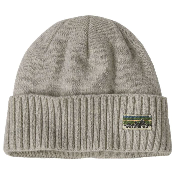 Patagonia Brodeo Beanie Legacy Label:crisp Grey