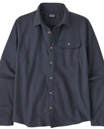 Patagonia Fjord Flannel Skjorte Smoulder Blue