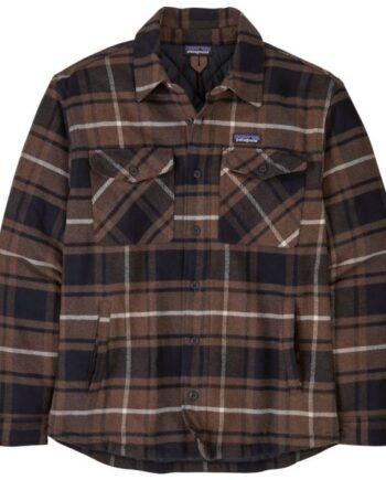 Patagonia Insulated Fjord Flannel Skjorte Outdoor:molasses Brown
