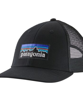 Patagonia Logo Lopro Trucker Cap Black