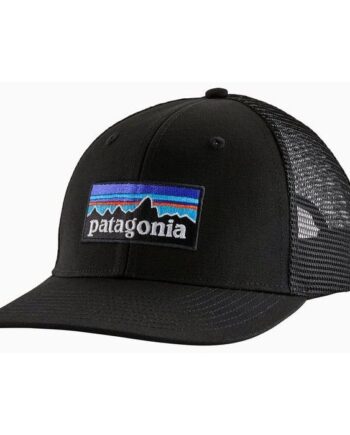 Patagonia Logo Trucker Cap Black