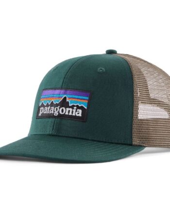 Patagonia Logo Trucker Cap Cascade Green