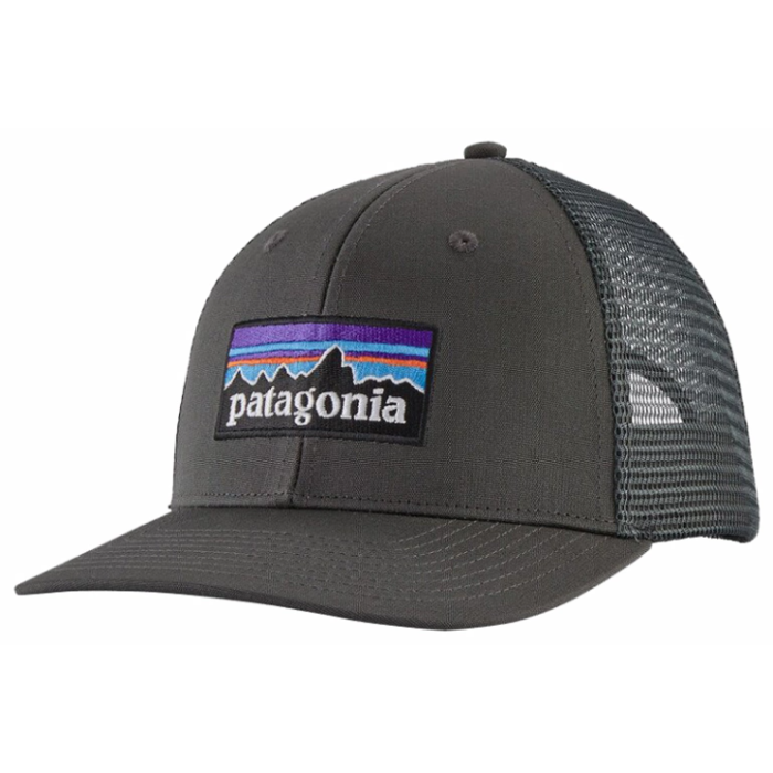 Patagonia Logo Trucker Cap Forge Grey