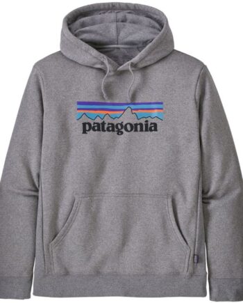 Patagonia Logo Uprisal Hoody Gravel Heather