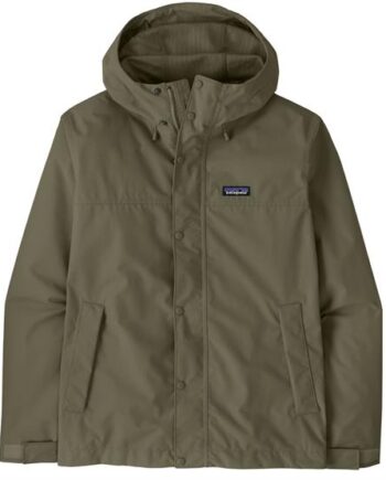 Patagonia Mens Outdoor Everyday Rain Jacket Basin Green