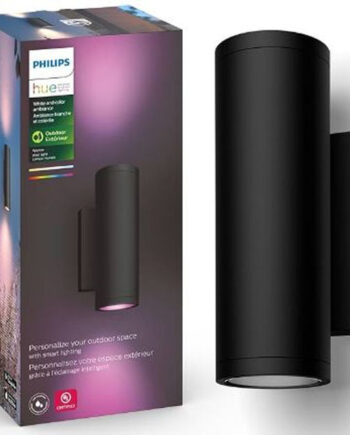 Philips Hue Personal Wireless Lighting White And Color Ambiance Outdoor Appear Wall Light Black