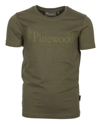 Pinewood Outdoor Life Shirt Til Børn Olive 116 Shirts