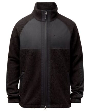 Pinewood Pile Fleece Jakke Black