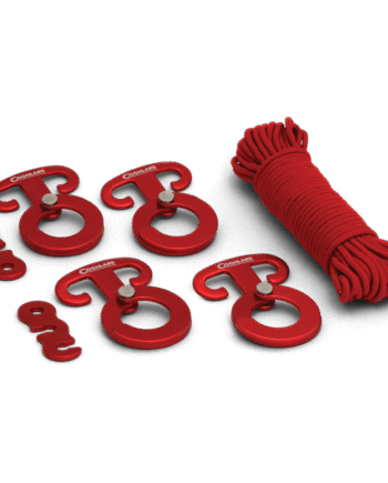Rødt Anchor Clip Set Coghlans
