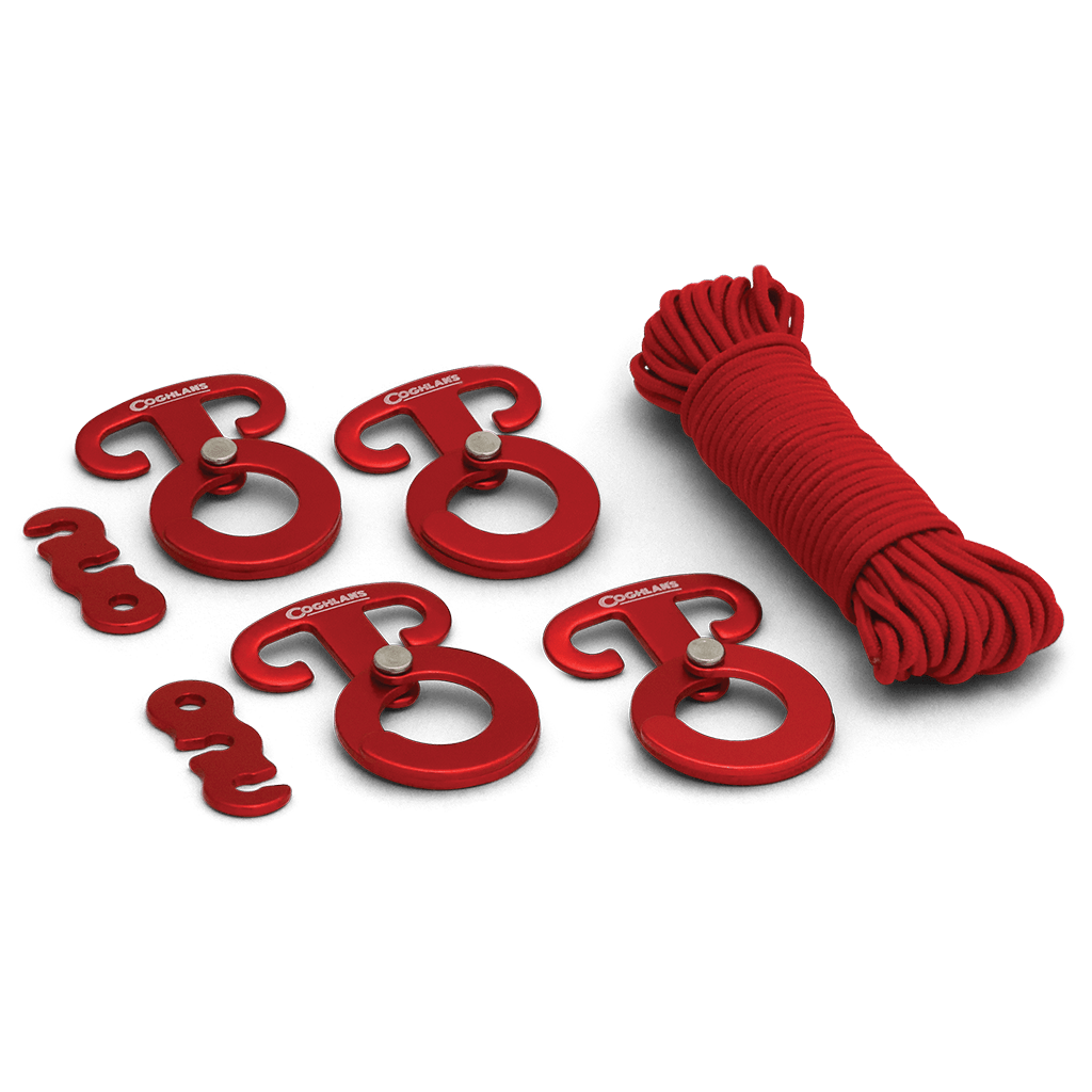 Rødt Anchor Clip Set Coghlans