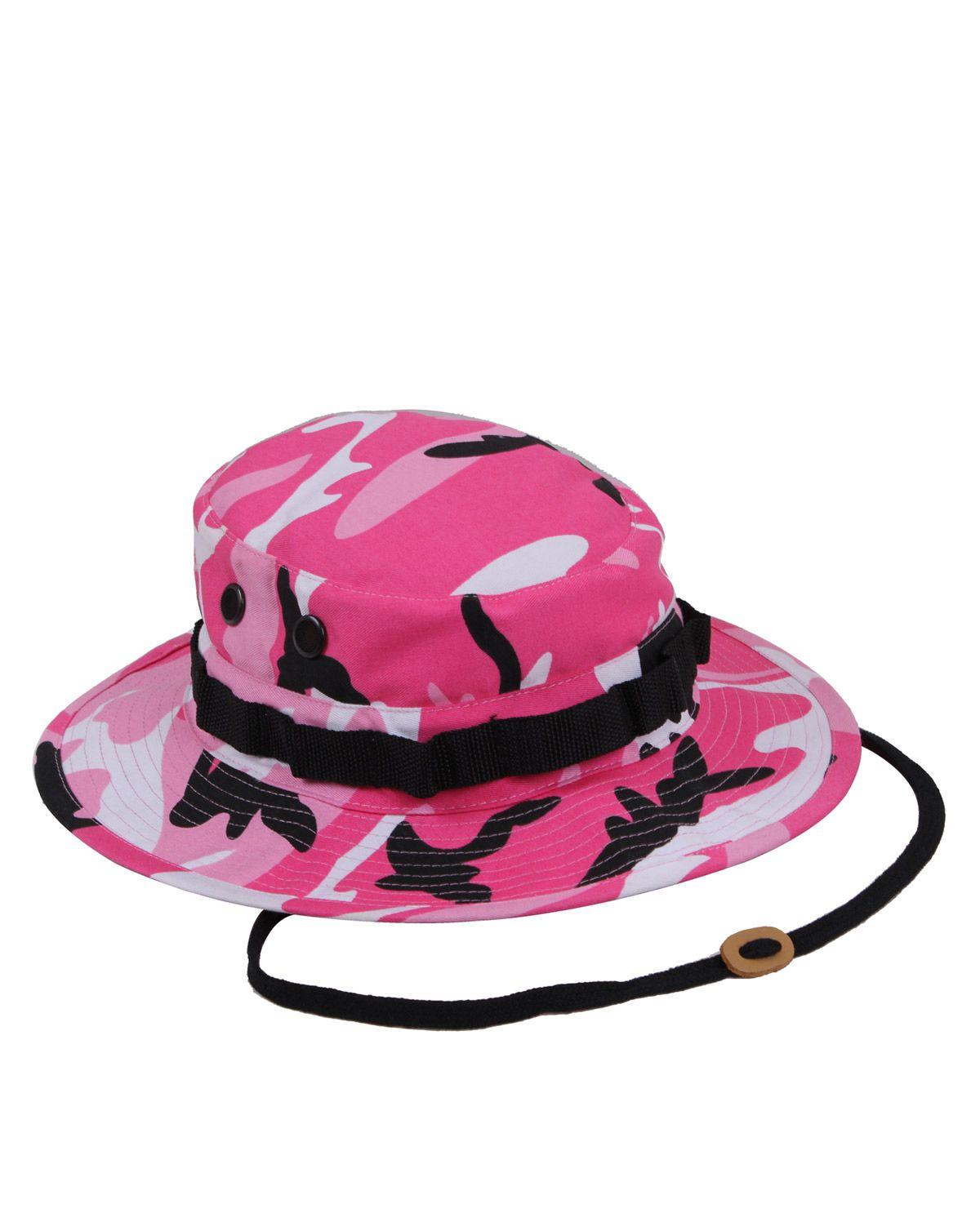 Rothco Boonie Bøllehat Pink Camo