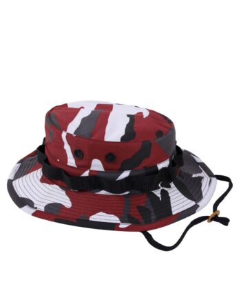 Rothco Boonie Bøllehat Rød Camo