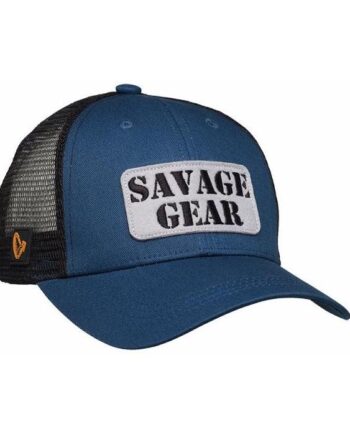 Savage Gear Logo Badge Cap Teal Blue