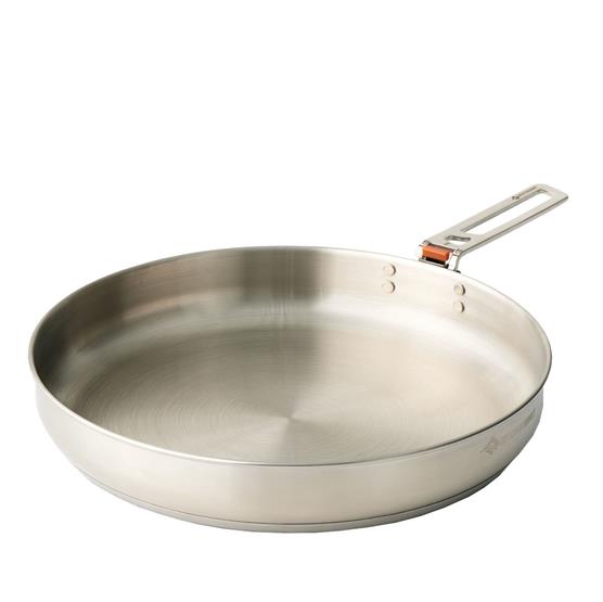Sea Summit Detour Stainless Steel Pan 10in Steel Grey