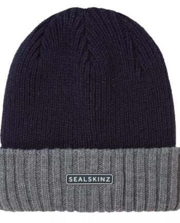 Sealskinz Bacton Cold Weather Beanie Navy Grey