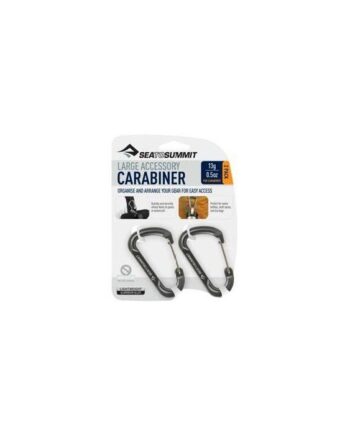Seatosummit Accessory Carabiner Titanium Grey 2pak