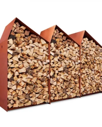 Sheddak Huse Brændeopbevaring