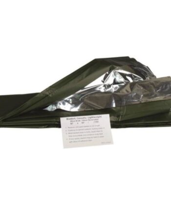 Silver Survival Blanket Mil Tec