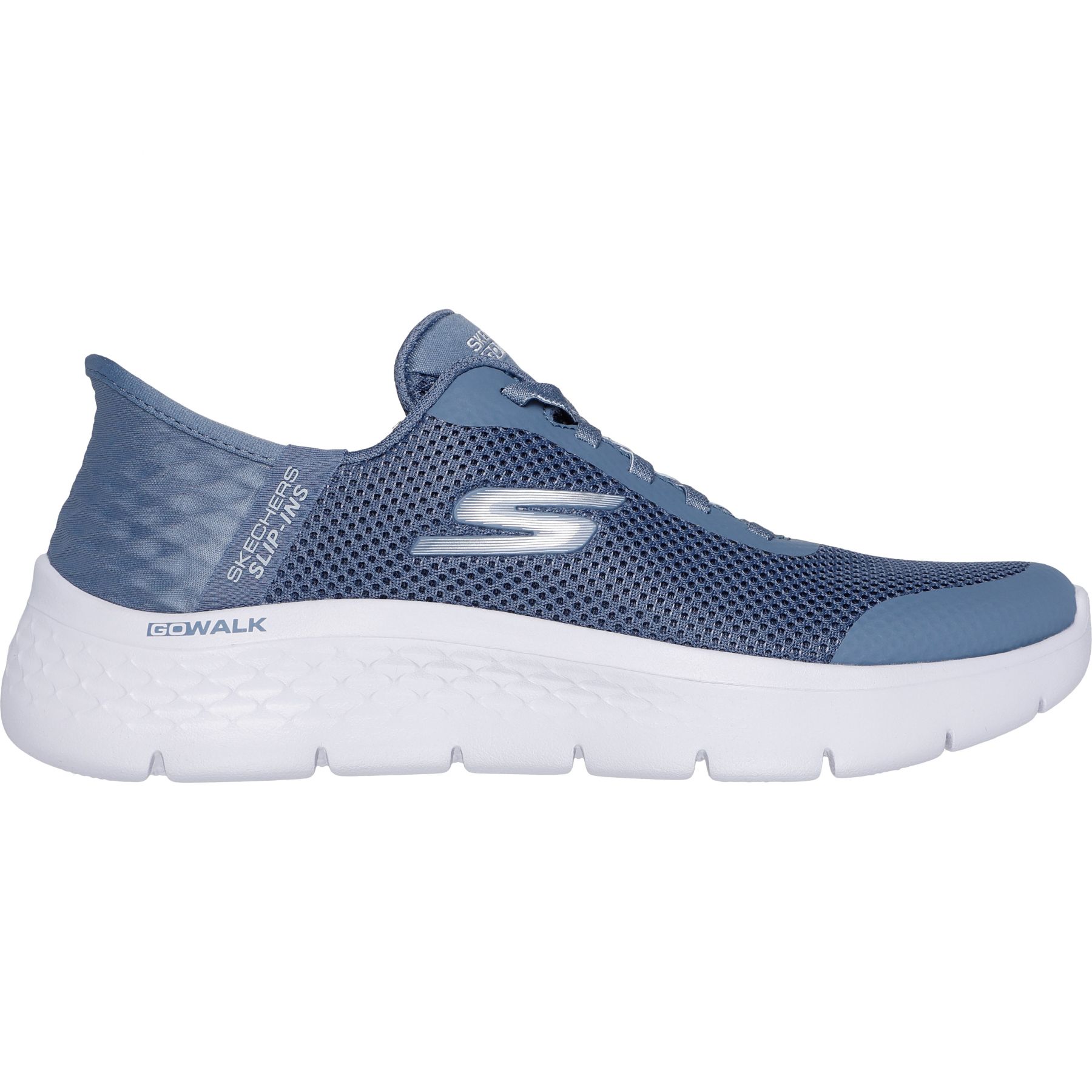 Skechers Walk Flex Grand Entry Outdoor Sko Dame Blå