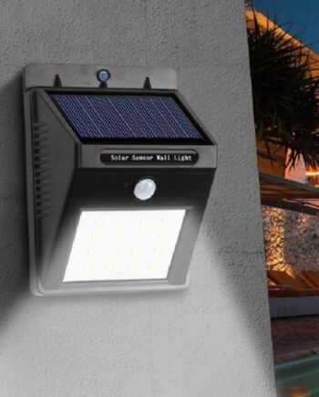 Solcelle Led Lampe Til Væggen