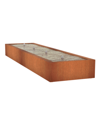 Springvand Cortenstål 400 100 Højde