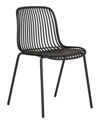 Stabelbar Havestol Skarp Pris Sort Polypropylen