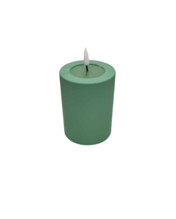 Støvet Grøn Led Bloklys 5x10 Outdoor